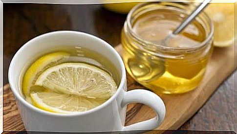 Aloe vera, honey and lemon