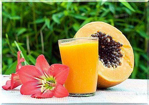 Apple and papaya to treat colitis