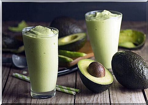 Avocado vitamin to lose weight and gain muscle mass