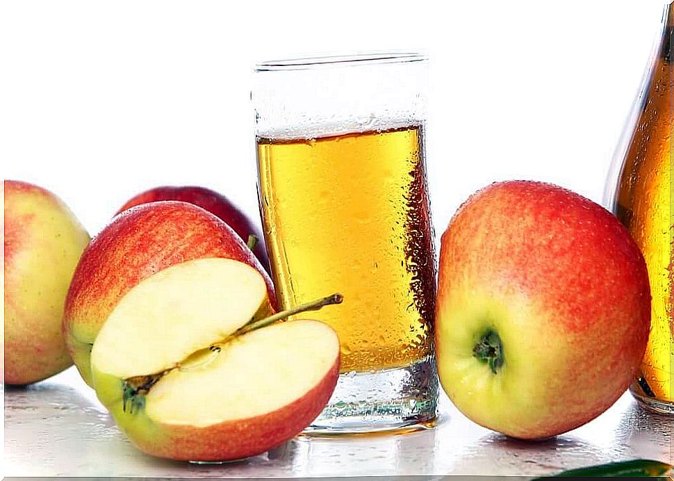 Apple drink to treat anemia in pregnancy