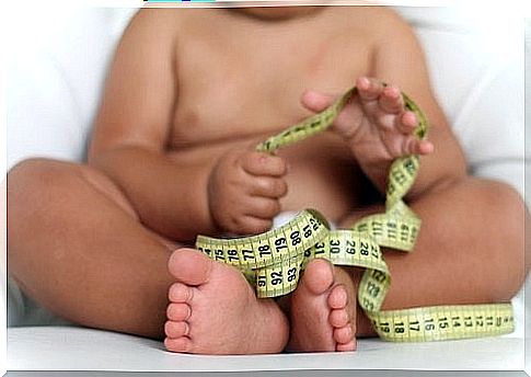 Obesity in children is detected in childhood