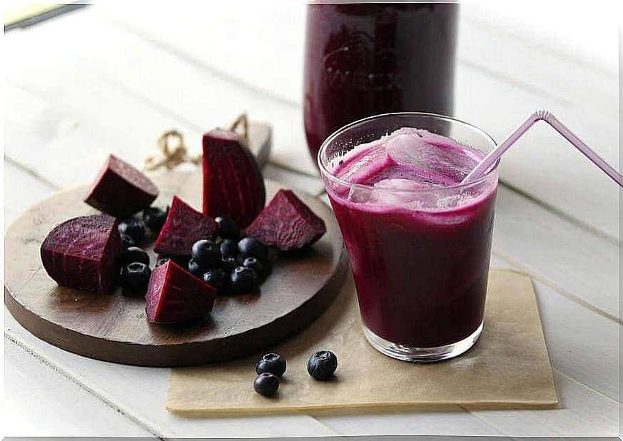 Beet juice