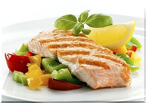 fish with vegetables