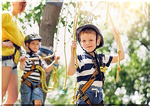 Playing outdoors offers children countless benefits